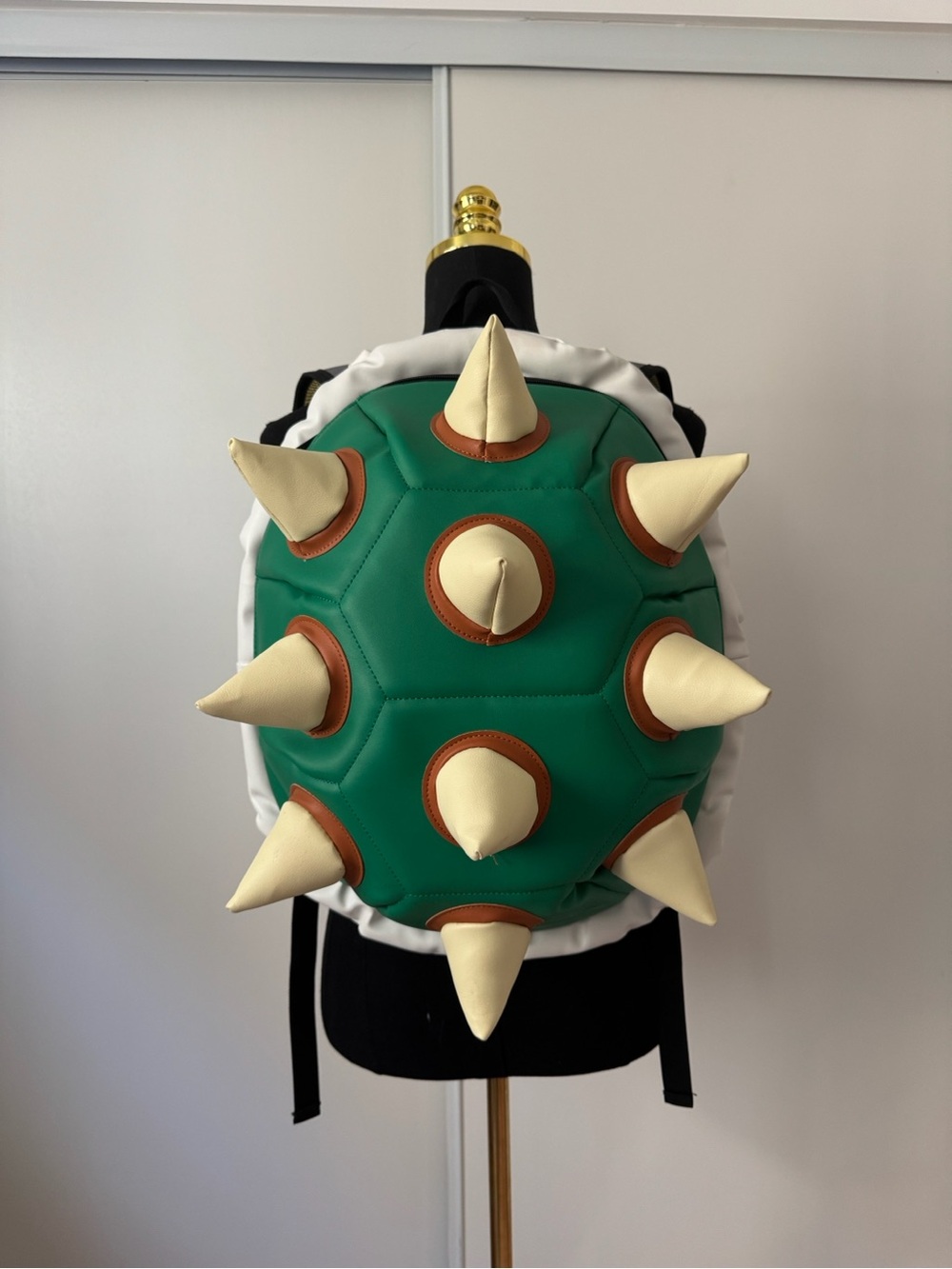 Super Mario Bowser Spiked Shell Padded Backpack / Costume